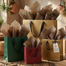 Groene rode en gouden kerststrepen met Snoep