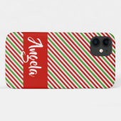 Groene, rode en witte strepen Case-Mate iPhone case (Achterkant (horizontaal))
