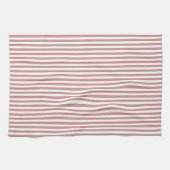 Groene, rode en witte tapes keukenhanddoeken (Horizontaal)