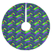 groene/rode feestdagen kerstboom rok (Voorkant)