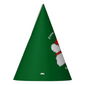 Groene Rode Kerstman Kerstmis Feesthoedjes (Links)
