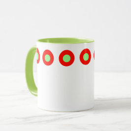 Groene Rode Polka Dots Kerst 4Joanne Mok