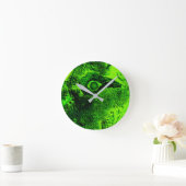 groene ronde klok (Huis)