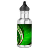 Groene ronde trap waterfles (Rechts)