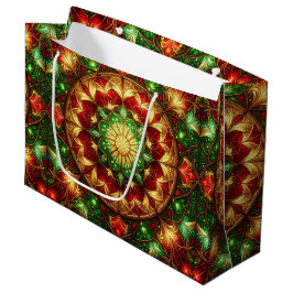 Groene Rood Decoratie Kerstcadeautas Groot Cadeauzakje