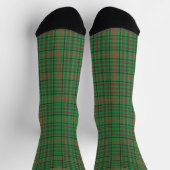 Groene Rood Schotse ruit Sokken (Top)