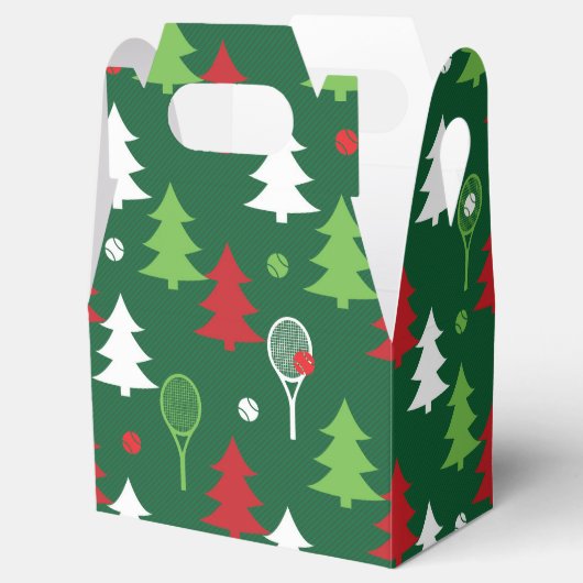 Groene 💚 🤍, rood, witte kerst bedankdoosjes (Geopend)