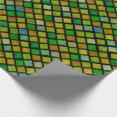 Groene roofbussen cadeaupapier (Hoek)