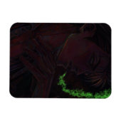 Groene rook  magneet (Horizontaal)