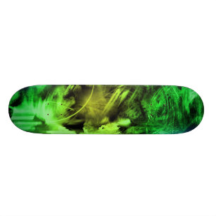 Groene rook skateboard
