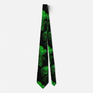 Groene Rook Stropdas