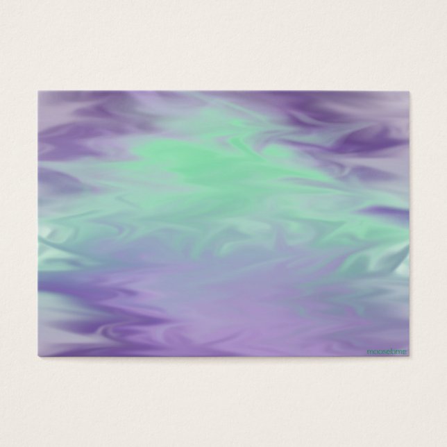 Groene rook visitekaartjes (Voorkant)