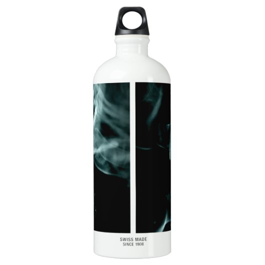 Groene rook waterfles (Achterkant)