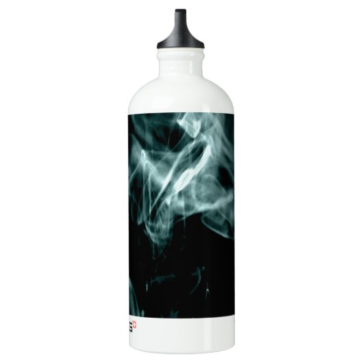 Groene rook waterfles (Rechts)