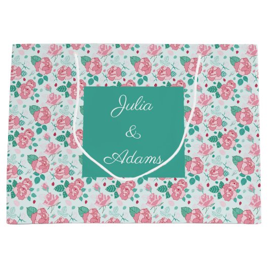 Groene Roos Cadeautas (Voorkant)