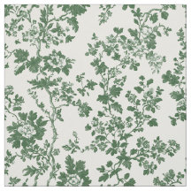 Groene Roos Tak Toile