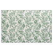 Groene Roos Tak Toile Stof (Fat Quarter)