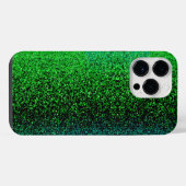 Groene rooster 2 zijden 01.b Black BG iPhone Hoesje (Achterkant horizontaal)