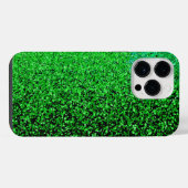 Groene rooster 2 zijden 01.b Black BG iPhone Hoesje (Achterkant horizontaal)
