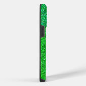 Groene rooster 2 zijden 01.b Black BG iPhone Hoesje (Rechterkant)