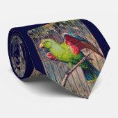 groene rotspiegel stropdas (Opgerold)