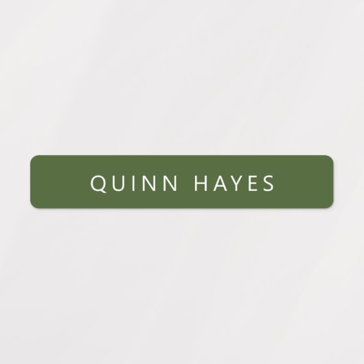 Groene roze naam labels (Design 1)