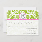 Groene & Roze Respons Kaart (Achterkant)