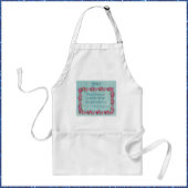  Groene & Roze Rozen Dankbaarheid Standaard Schort