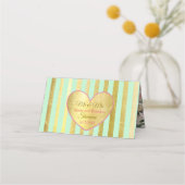 Groene roze rozen Kaarten voor weddenschappen Plaatskaartje (Achterkant)