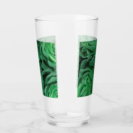  groene Rozen Glas (Links)