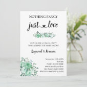 Groene Rozen Niets Fancy alleen maar liefdesontwik Kaart (Staand voorkant)