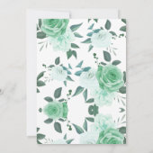 Groene Rozen  Niets ingewikkelds, gewoon liefde Tr Kaart (Achterkant)