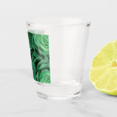 Groene Rozen - Shot Glas (Rechts)