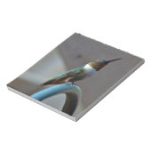 Groene Ruby kleine Hummingbird Notitieblok (Linkerzijde)
