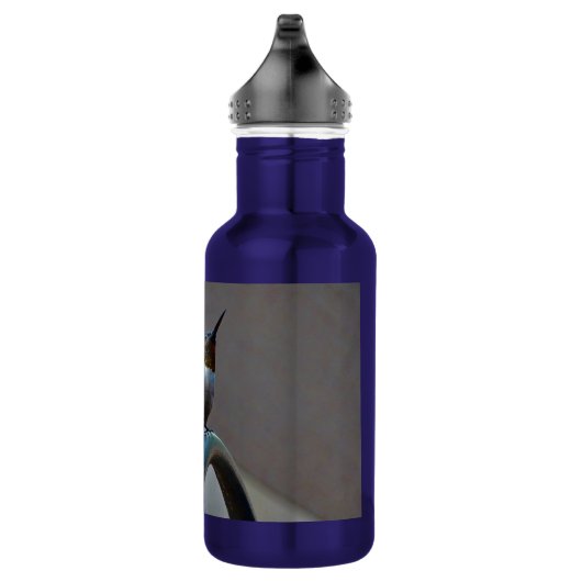 Groene Ruby kleine Hummingbird Waterfles (Rechts)