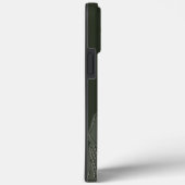 Groene Rugged Geek Man Holding Head | Man voor den Case-Mate iPhone Case (Achterkant / Rechts)