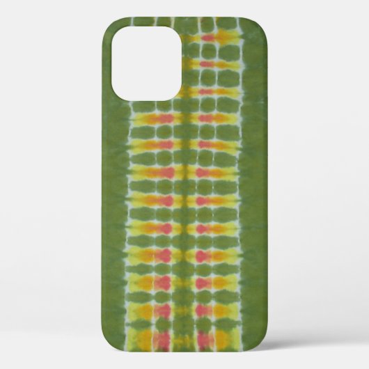 Groene ruggengraat stropdas kleurstof Case-Mate iPhone case (Achterkant)