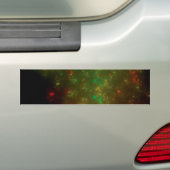 Groene ruimte bumpersticker (Op auto)