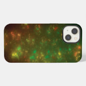 Groene ruimte iPhone hoesje (Achterkant horizontaal)