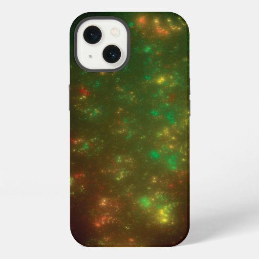 Groene ruimte iPhone hoesje (Achterkant)