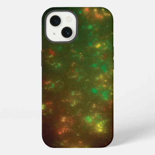 Groene ruimte iPhone hoesje (Achterkant)