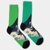 Groene ruimte sokken (Rechts)