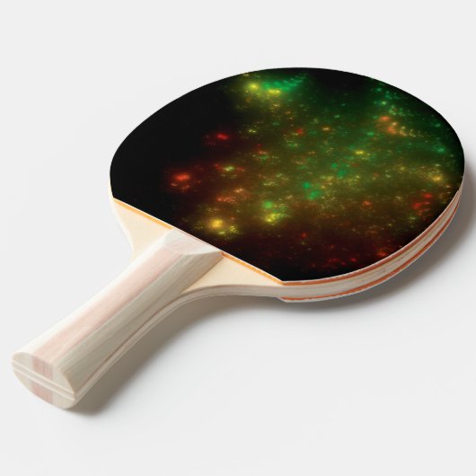 Groene ruimte tafeltennisbatje (Voorkant Gekanteld)