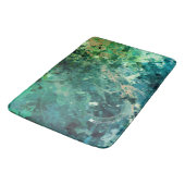 Groene ruis Abstract Badmat (Gekanteld)