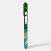 Groene ruis Abstract Case-Mate iPhone Case (Achterkant / Links)