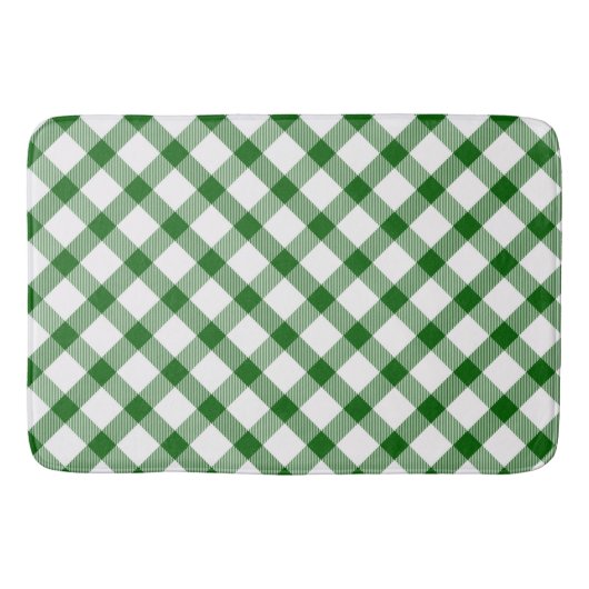 Groene ruit badmat (Voorkant)