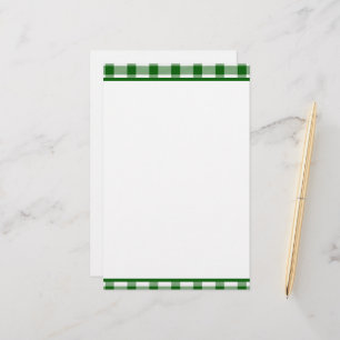 Groene ruit briefpapier