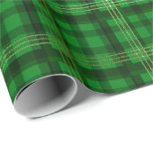 Groene ruit cadeaupapier (Rol Hoek)
