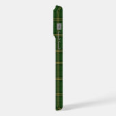 Groene ruit Kerst Festive Patroon -  iPhone Hoesje (Linkerkant)