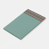 Groene ruit Kerst Post-it-notities cadeau Post-it® Notes (Schuin)